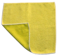 Microfiber Cloth - Combination Scrubber - 12 x 12 Yellow - Bulk Case of 120
