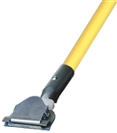 Dust Mop Handle - Fiberglass 60 Inch - Clip On Style - Dozen