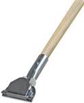 Dust Mop Handle - Wood Clip-On Style