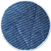 8" GRAY Microfiber CARPET BONNET w/Scrub Strips