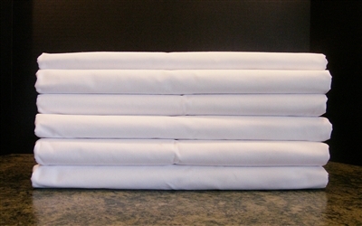 Hotel Full XL Fitted Bedsheet 54x80 Deep Pocket 180 Thread Count Percale