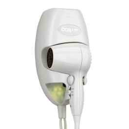 CONAIR 134W Wall Mount 1,600-Watt Compact Hair Dry