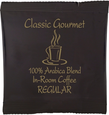 Gourmet Regular 4 Cup In-Room Coffee Filterpack