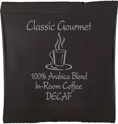 Gourmet Decaf 4 Cup In-Room Coffee Filterpack