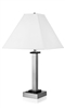 Andaaz Single Table Lamp with 2 Outlets