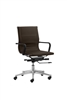 Florence Mid Back Task Chair Brown with Soft Arms