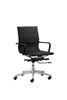 Florence Mid Back Task Chair with Soft Arms - Black