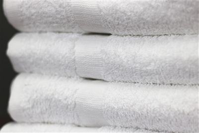 Deluxe Hotel Hand Towels 16x27 3 lb  100% Ringspun Cotton with Cam Border