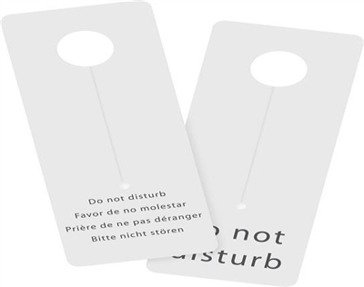 Generic - Do Not Disturb Non Logo Door Tag
