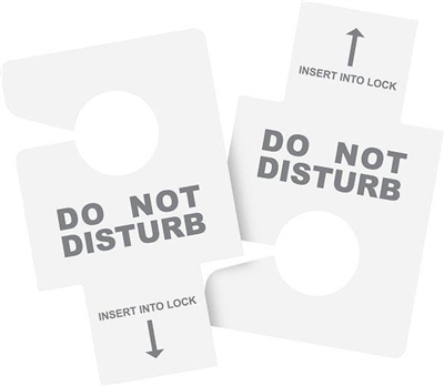 Generic - Do Not Disturb Electronic Non Logo Door Tag