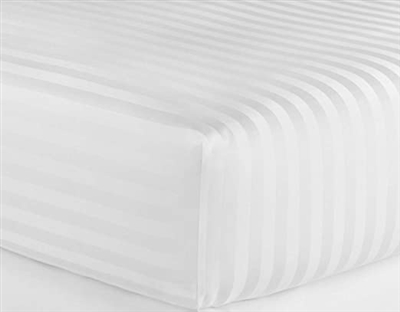 King Fitted Striped Bedsheet 78"x80"x15" T250