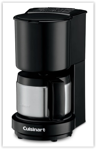 Cuisinart 4-Cup Coffee Maker with Steel Carafe