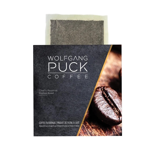 Wolfgang Puck 4 Cup Filter Packs 0.7 oz - Case of 150