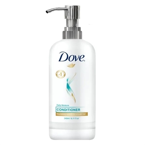 Dove 240 ml (8.11 oz) Daily Moisture Conditioner) with Pump  - Case of 24
