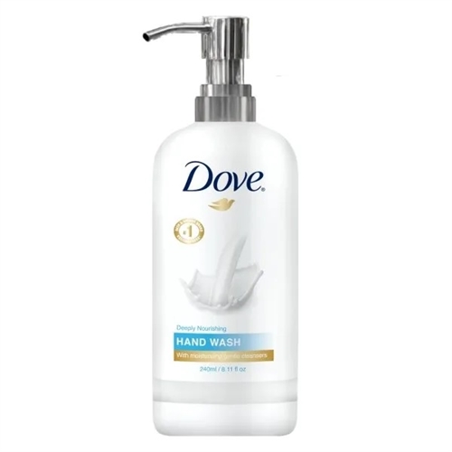 Dove 240 ml (8.11 oz) Nourishing Hand Wash with Pump  - Case of 24