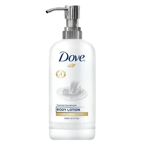 Dove 240 ml (8.11 oz) Nourishing Body Lotion with Pump  - Case of 24