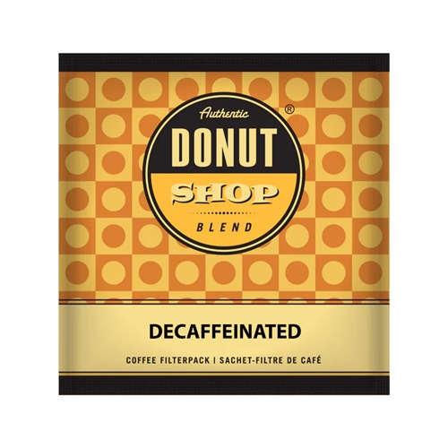 Donut Shop Decaf Filter Packs - Case of 150