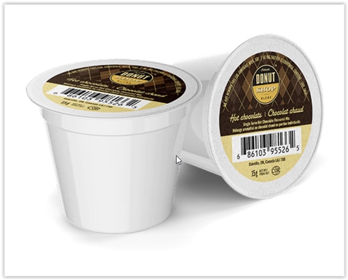 Donut Shop Hot Chocolate K-Cup Style Pods - Case of 96