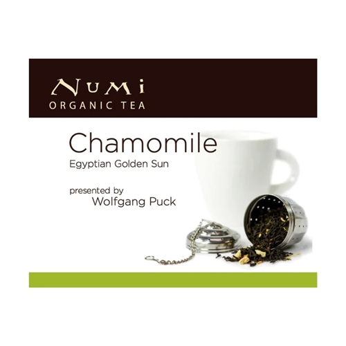 Numi Tea Chamomile presented by Wolfgang Puck - Case of 250