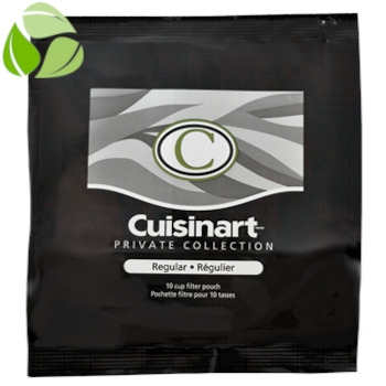 Cuisinart Private Collection Signature Blend Regular 10-12 Cup Coffee Filter Pouch