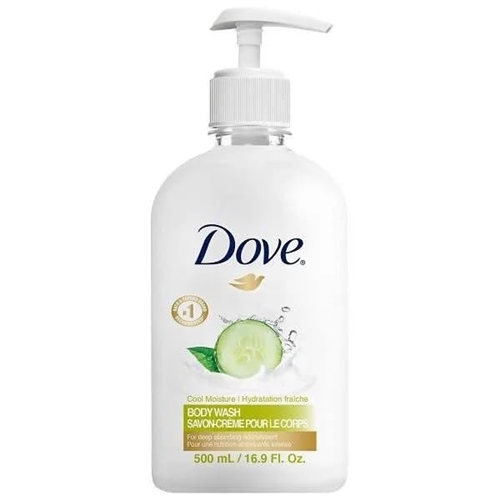 Dove Pro Cucumber Body Wash  500ml (16.9 oz) with Pump Dispenser