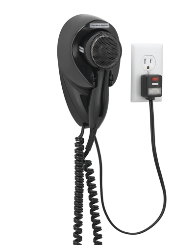 Hamilton Beach Wall-Mount Hair Dryer- 1500 Watts  - Case Pack 6