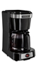 Hamilton Beach 4 Cup Coffeemaker-Black w/Glass Carafe