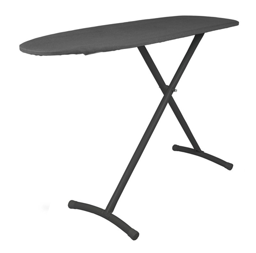 48" Contour Leg Ironing Board - Black With Charcoal Cover  - Casepack 4