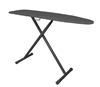 53" Premium Ironing Board - Black With Charcoal Cover - Casepack 4