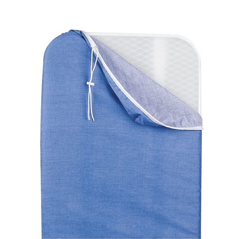 53" x 13" Replacement Drawstring Ironing Board Cover; Blue   - Casepack 12