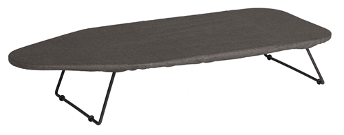 30" Table Top Ironing Board; Black with Charcoal Cover   - Casepack 6