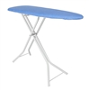 40" Compact Ironing Board; White with Blue Cover   - Casepack 4