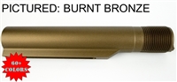 Color AR-15 6 position carbine Milspec Buffer Tube