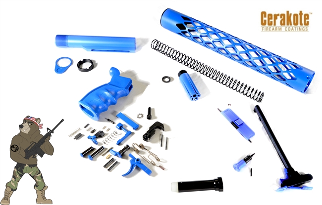 Light Weight Builders Kit with 15" Hand guard - Available in several colors