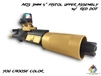 9MM AR15 4" PISTOL UPPER ASSEMBLY - Shown here in Gold - You Choose Color