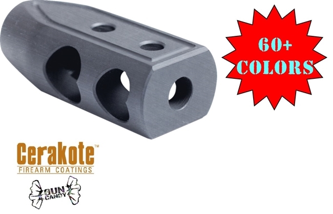 Timber Creek 9MM 1/2x28 HEART BREAKER MUZZLE BRAKE-Color Choice