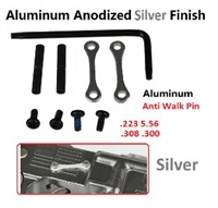 A&A Anti-Rotation Pin Set - Silver