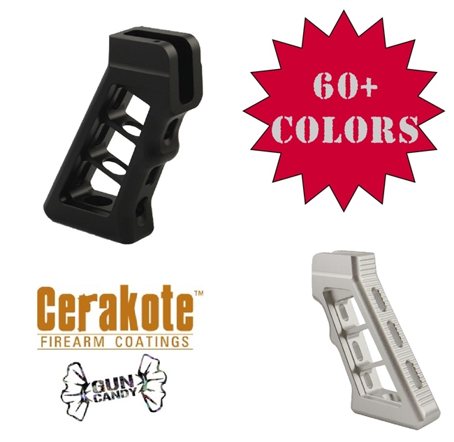 ULTRALIGHT SKELETONIZED PISTOL GRIP AR15 -COLOR CHOICE