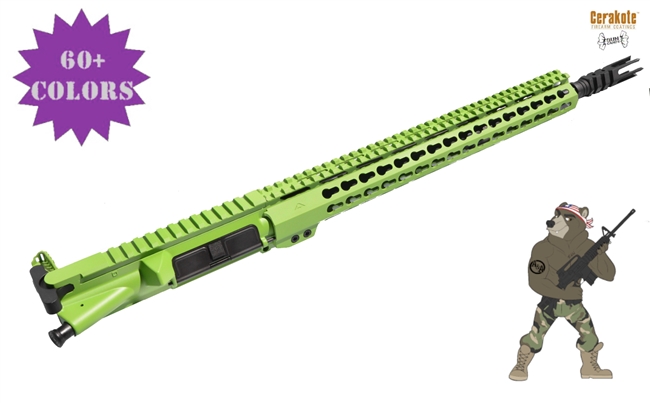 A&A Zombie Stalker Gen 2 Upper Assembly 5.56/.223 (No BCG) - Shown here in Zombie Green