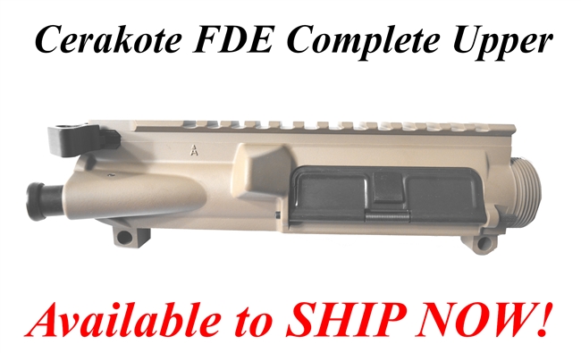 Magpul FDE Anchor Harvey AR15 Assembled Upper Receiver with Ambidextrous Charging Handle