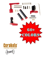 AR 10 Lower Parts Kit-Color Choice Minus FCG and Grip