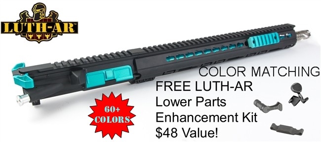 LUTH-AR AR 15 16 Inch Upper Assembly -COLOR CHOICE