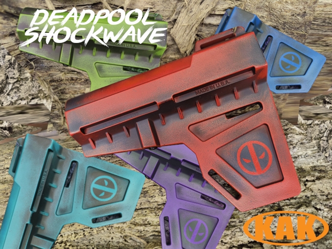 Battleworn Deadpool KAK SHOCKWAVE BLADE-COLOR OPTIONS