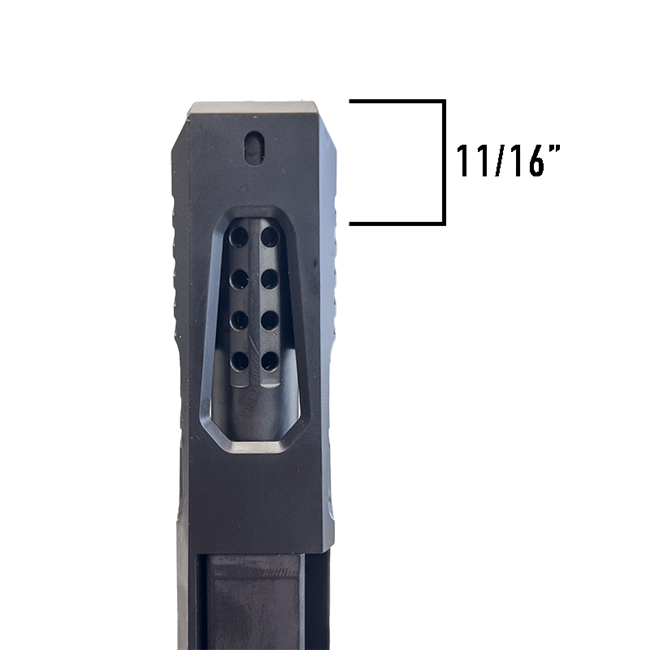Barrel for Glock 17 GEN 1-4| Ported 9mm | Choose Your Color