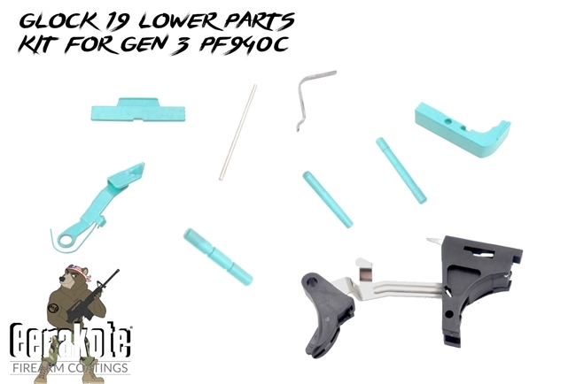 Lower Parts Kit for Glock 19 - Your Choice of Color