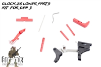 Lower Parts Kit for Glock 26 - Your Choice of Color