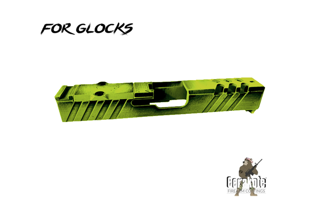 Glock 17 Compatible Slide - Gen 3 - 9mm RMR Ready with Plate - Custom Color