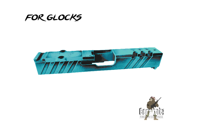 Glock 26 Compatible Slide - Gen 3  - 9mm RMR Ready with Plate - Custom Color