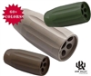 KVP LINEAR COMP 1/2x28 .223/5.56- Choose A Color - Shown Here In OD Green, Magpul FDE, and Patriot Brown