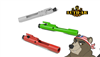 Luth-AR Complete AR-15 Bolt Carrier Group .223/5.56 - Shown here in Battleship Grey, Toxic Green, and Smith&Wesson Red